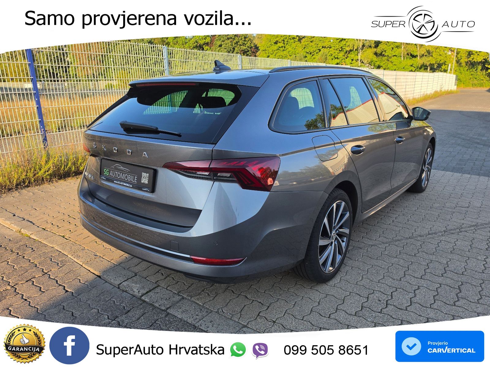 Škoda Octavia Combi 2.0 TDI (150 KS) DSG LED+GR SJED+ACC