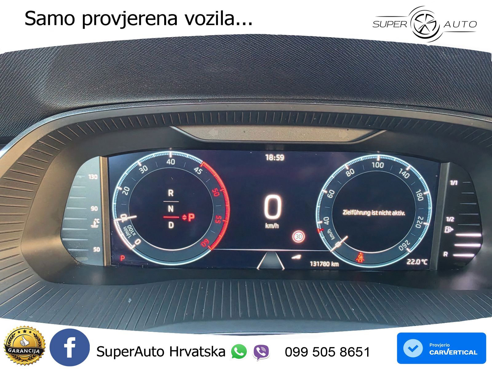 Škoda Octavia Combi 2.0 TDI (150 KS) DSG LED+GR SJED+ACC
