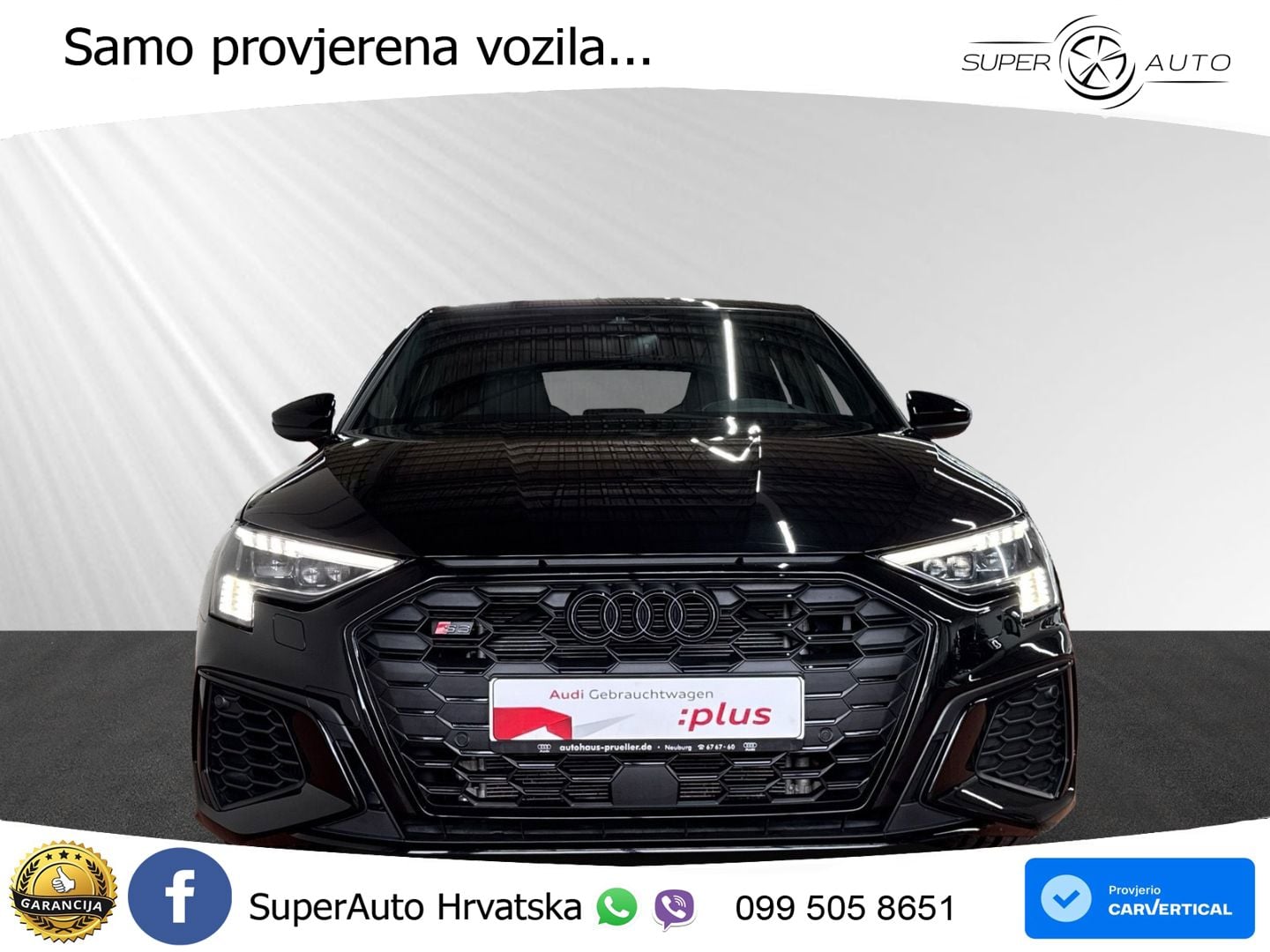 Audi S3 2.0 TFSI (310 KS) quattro S tronic MATRIX+GR SJED+KAM