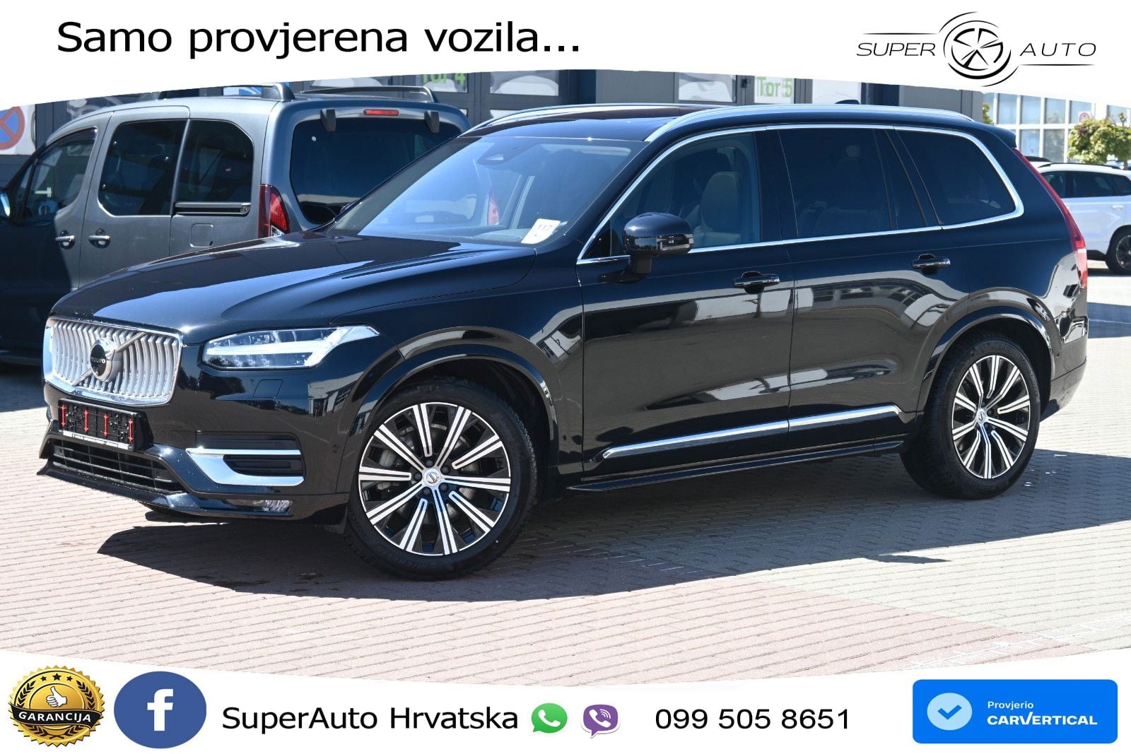 Volvo XC90 2.0 B5 Diesel AWD Automatic ACC+HEAD+4xGR SJED+360+PANO