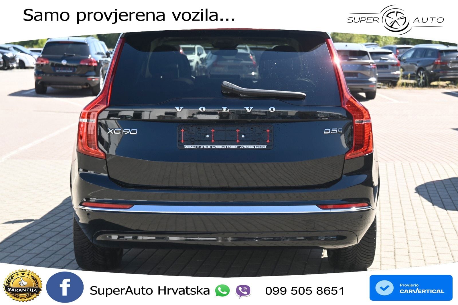 Volvo XC90 2.0 B5 Diesel AWD Automatic ACC+HEAD+4xGR SJED+360+PANO