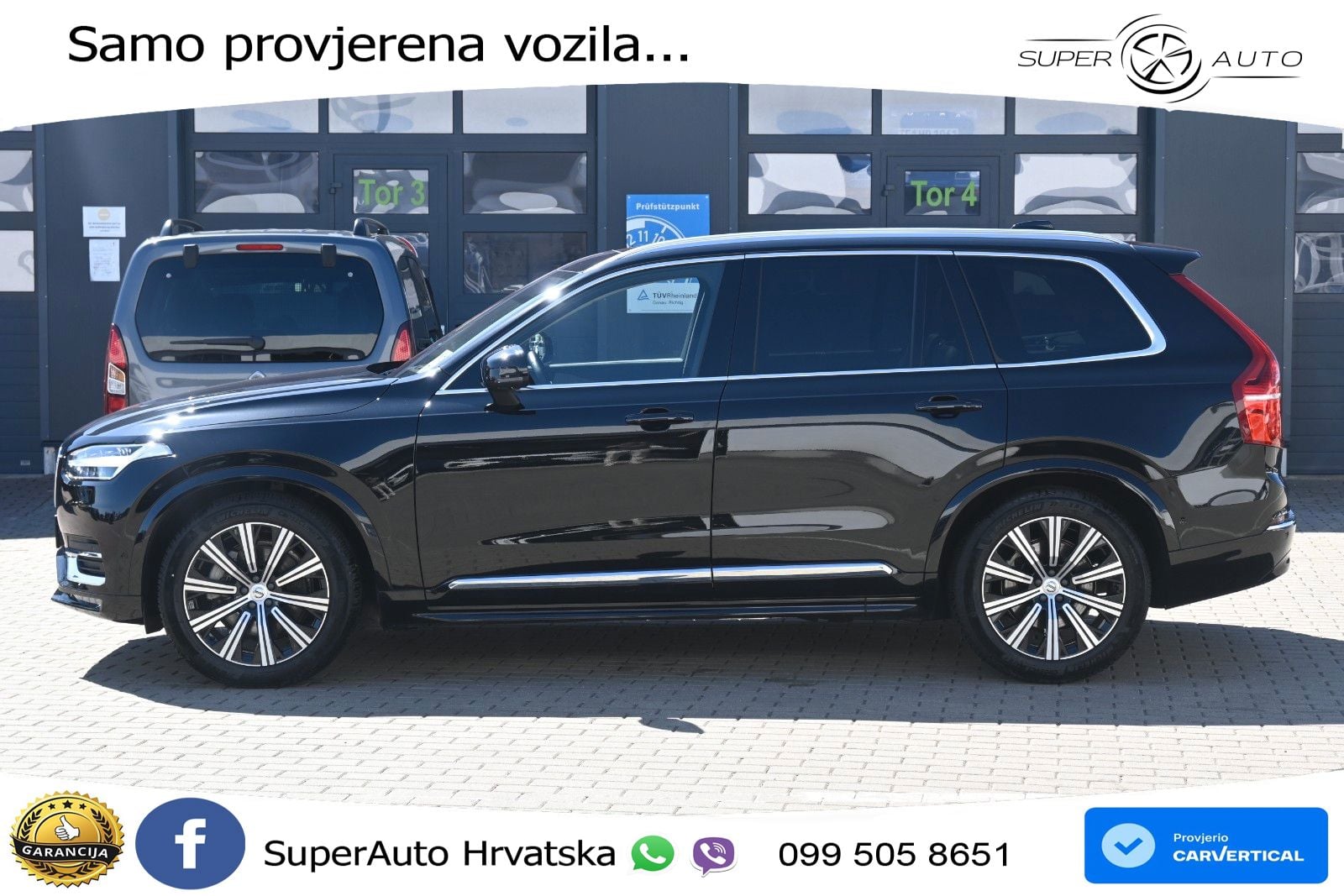 Volvo XC90 2.0 B5 Diesel AWD Automatic ACC+HEAD+4xGR SJED+360+PANO