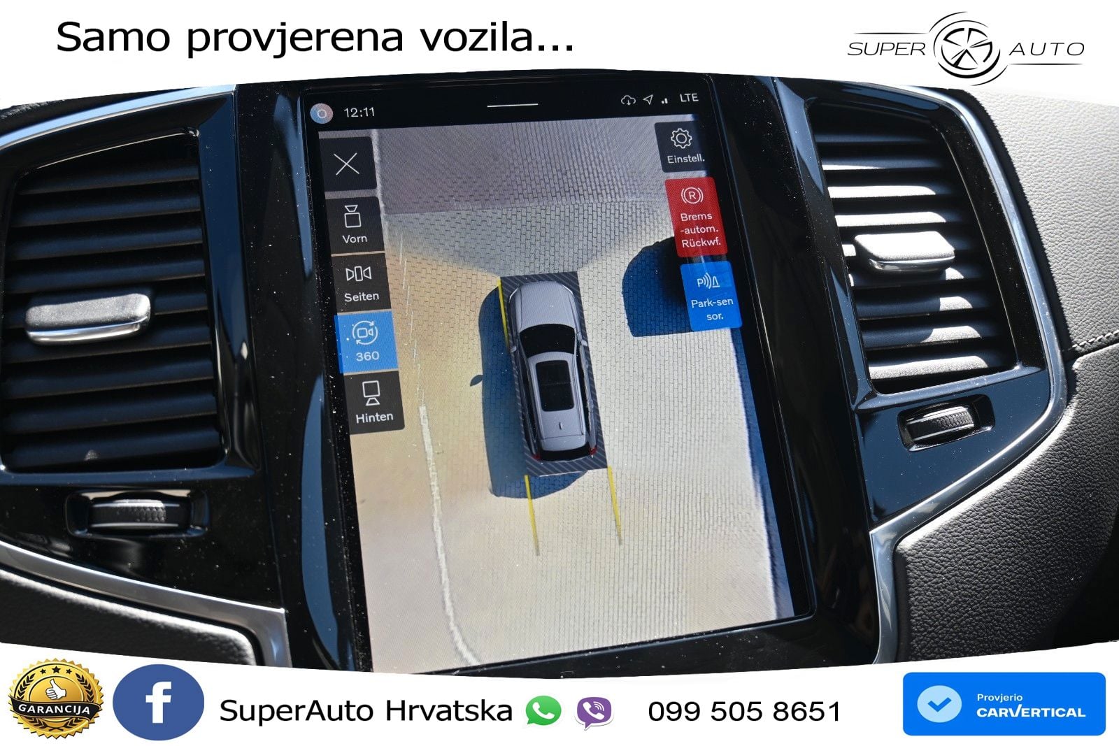 Volvo XC90 2.0 B5 Diesel AWD Automatic ACC+HEAD+4xGR SJED+360+PANO