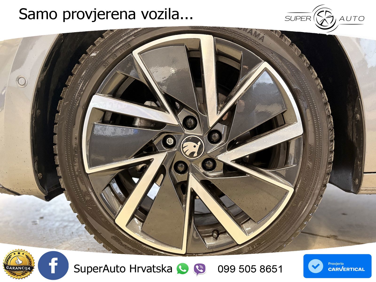 Škoda Octavia Combi 1.5 TSI (150 KS) DSG SportLine MATRIX+GR SJED+KAM