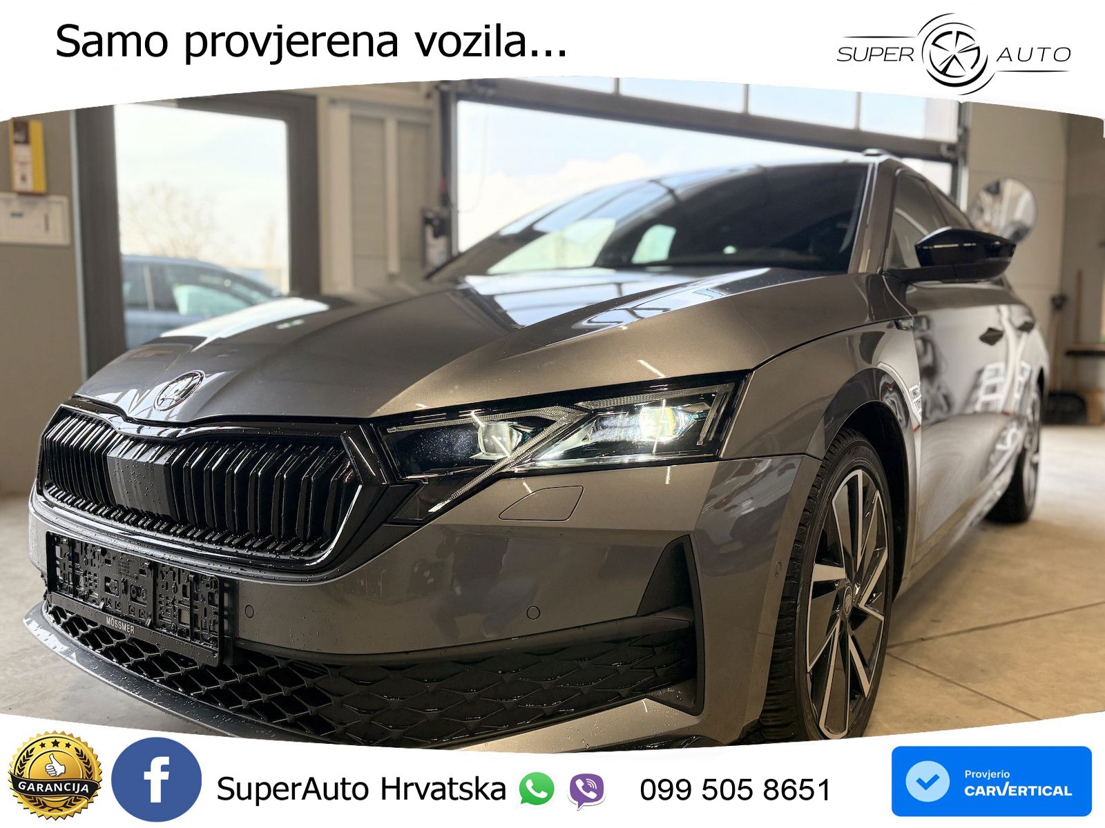 Škoda Octavia Combi 1.5 TSI (150 KS) DSG SportLine MATRIX+GR SJED+KAM