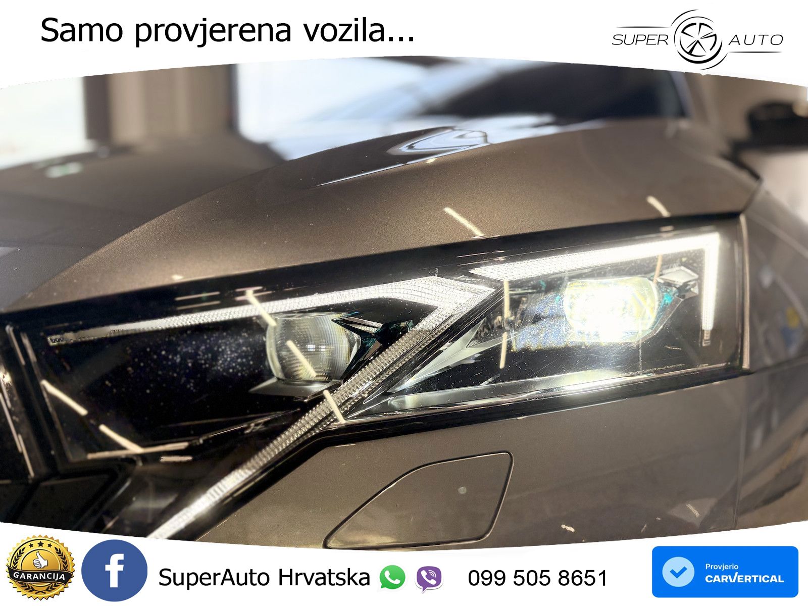 Škoda Octavia Combi 1.5 TSI (150 KS) DSG SportLine MATRIX+GR SJED+KAM