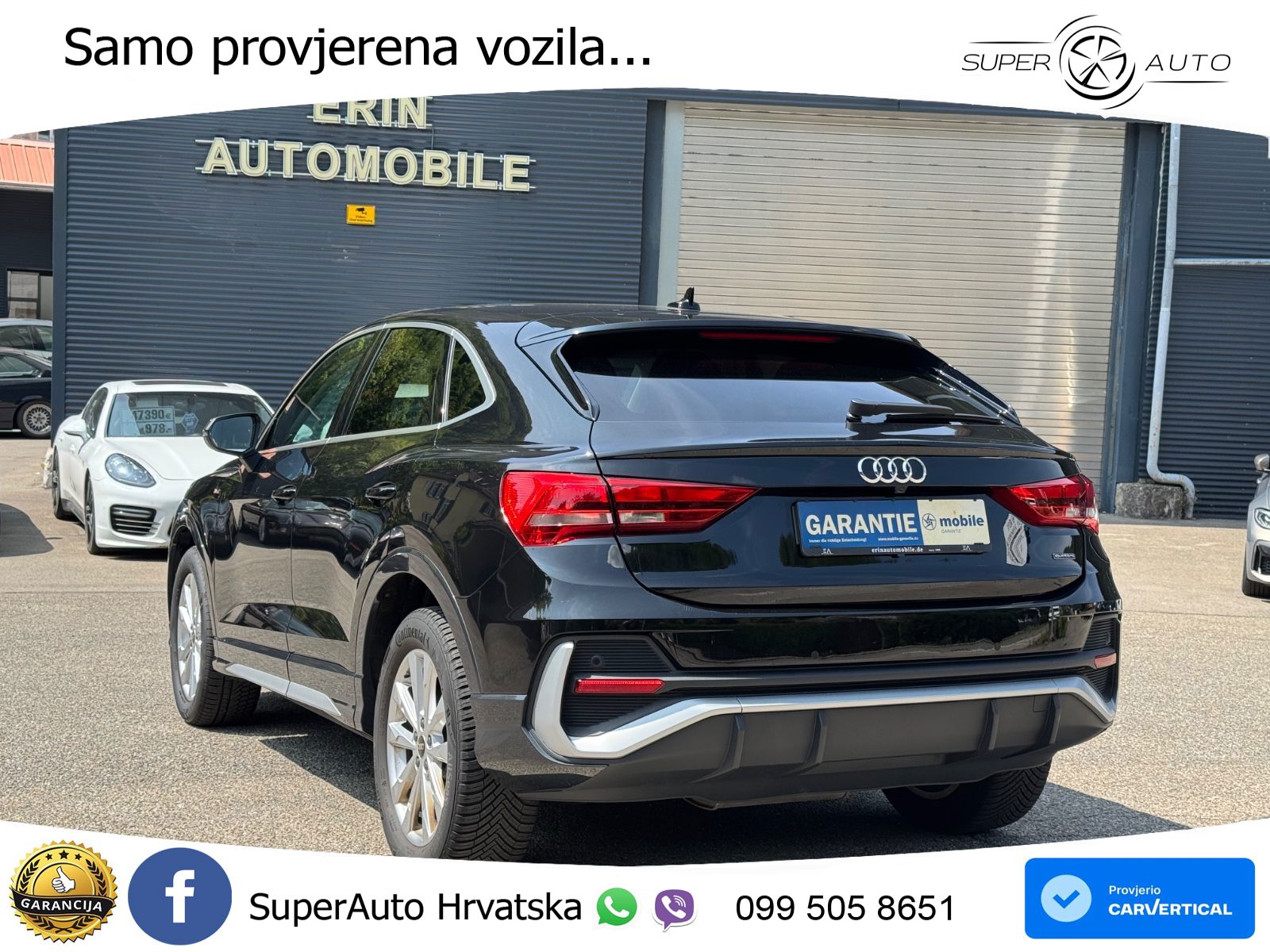 Audi Q3 Sportback 40 TDI (200 KS) quattro S tronic S line LED+GR SJED+ACC