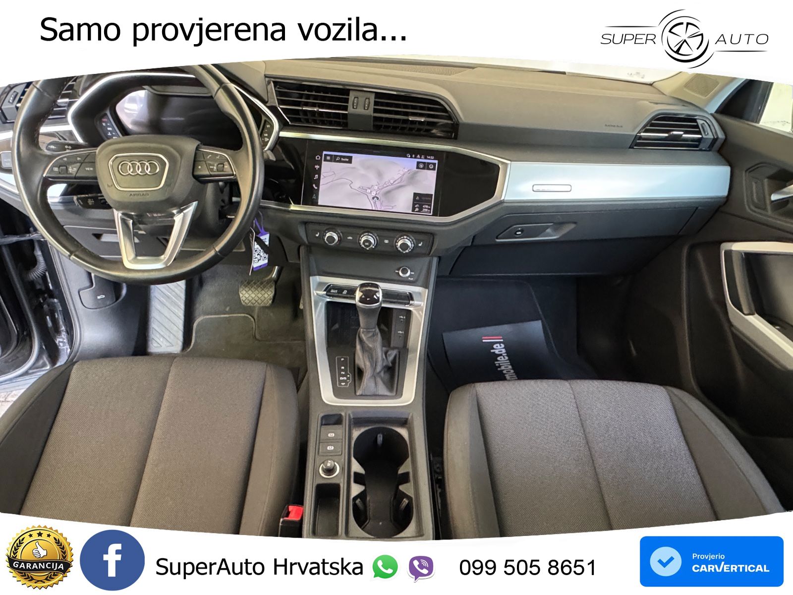 Audi Q3 Sportback 40 TDI (200 KS) quattro S tronic S line LED+GR SJED+ACC