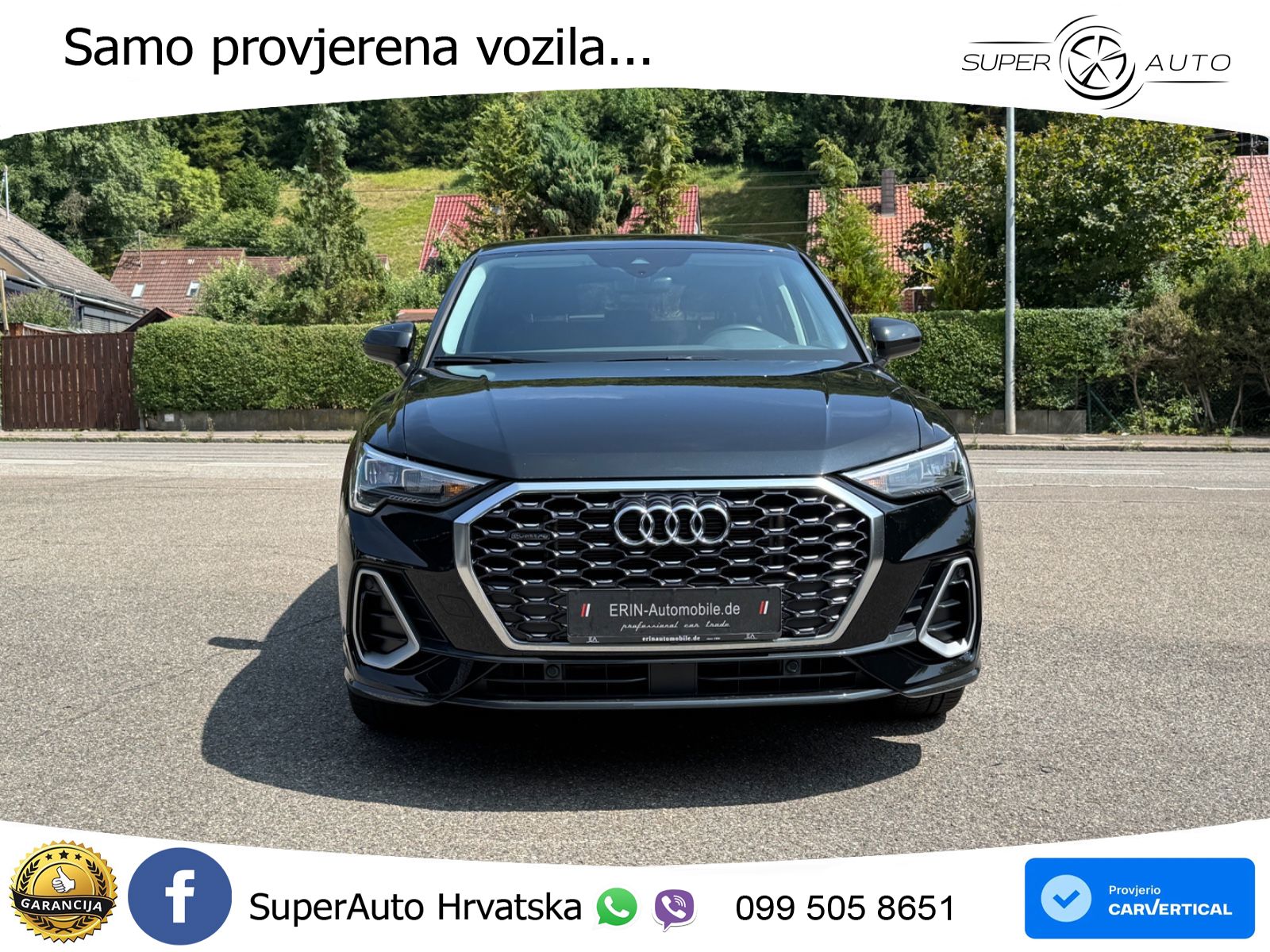 Audi Q3 Sportback 40 TDI (200 KS) quattro S tronic S line LED+GR SJED+ACC