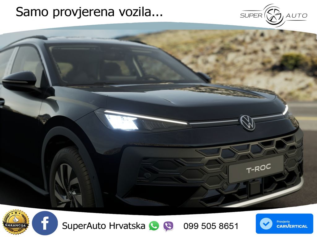 Volkswagen T-Roc 1.5 eTSI (150 KS)  DSG LED+GR SJED+ACC