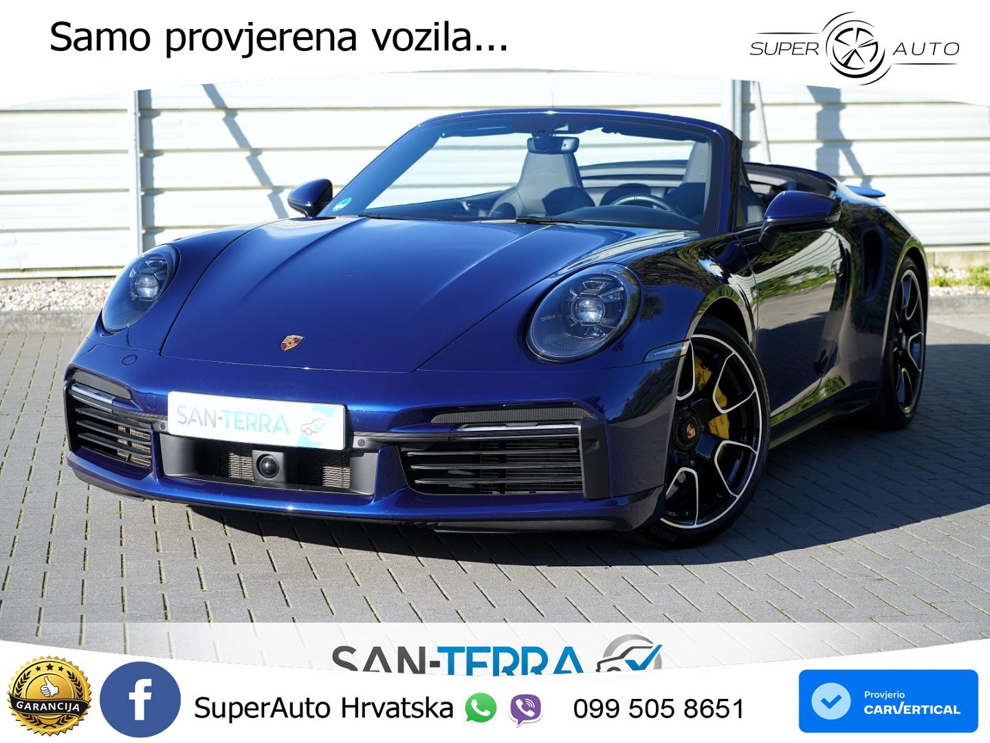 Porsche 911 Turbo Cabriolet 3.8 (580 KS) PDK MATRIX+GR SJED+KAM