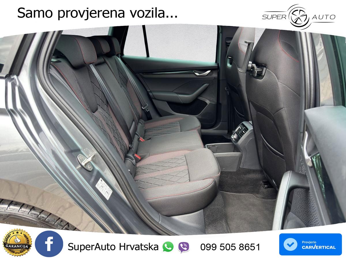 Škoda Octavia Combi RS 2.0 TSI (265 KS) DSG LED+GR SJED+ACC