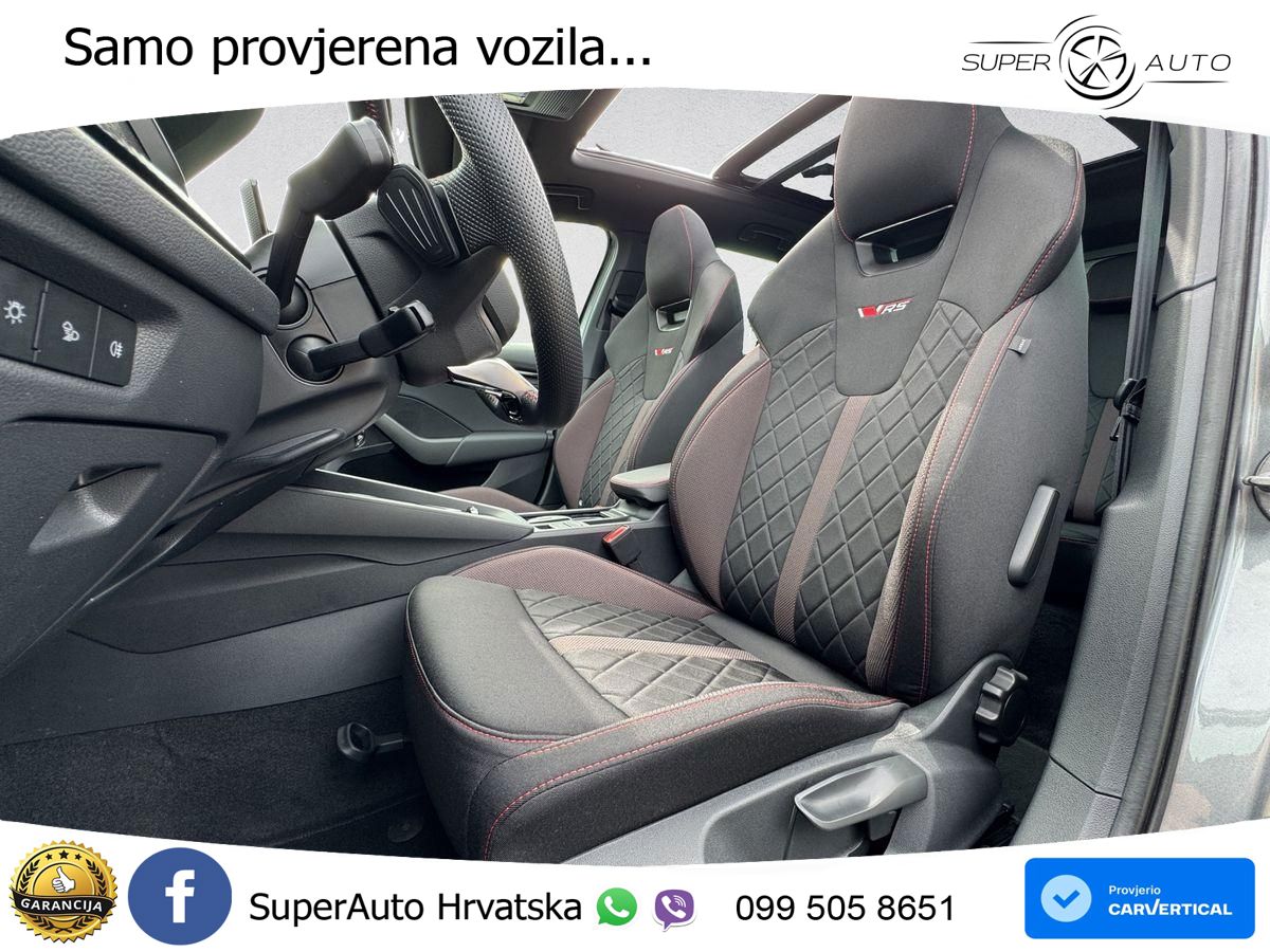 Škoda Octavia Combi RS 2.0 TSI (265 KS) DSG LED+GR SJED+ACC