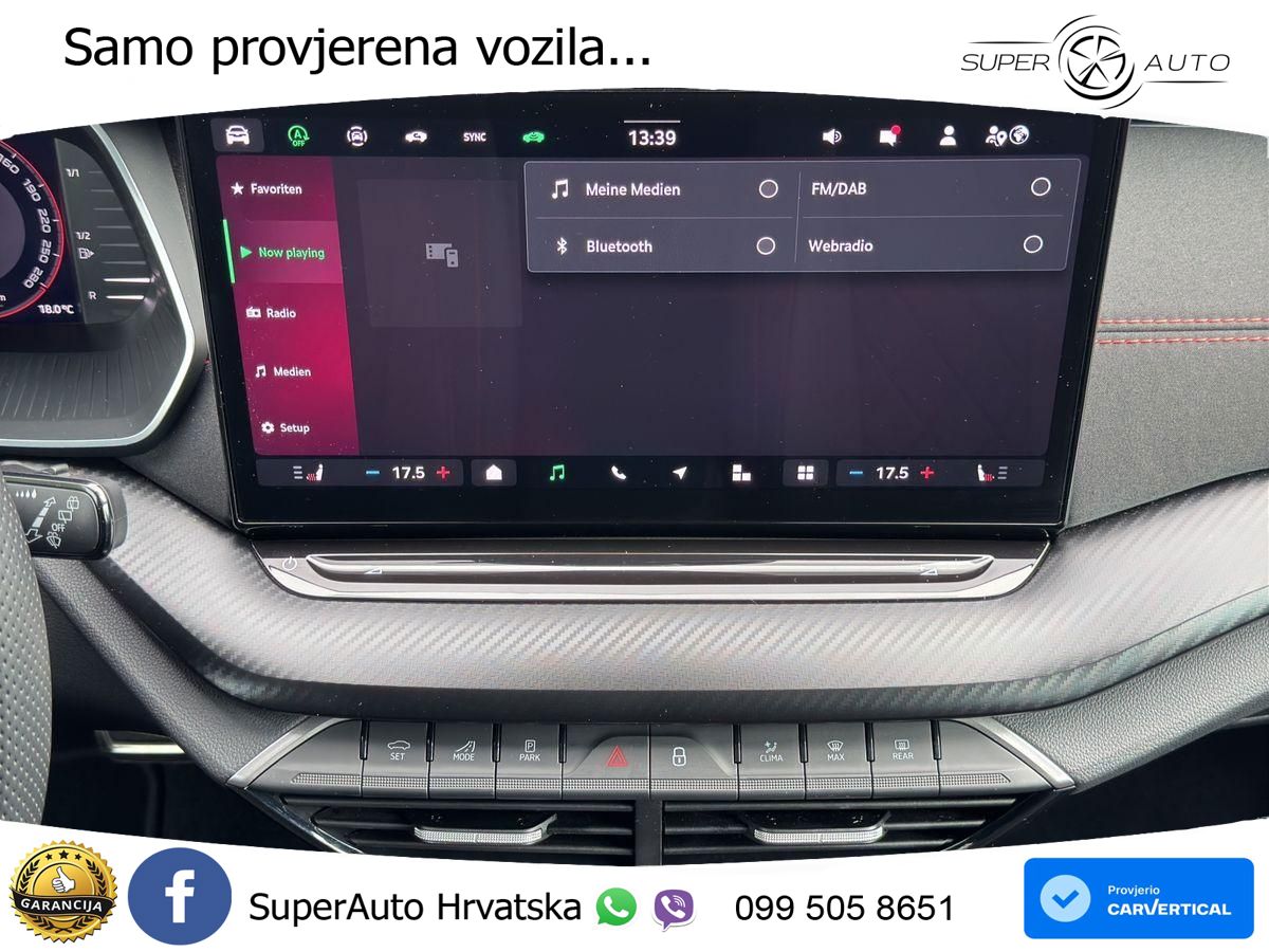 Škoda Octavia Combi RS 2.0 TSI (265 KS) DSG LED+GR SJED+ACC
