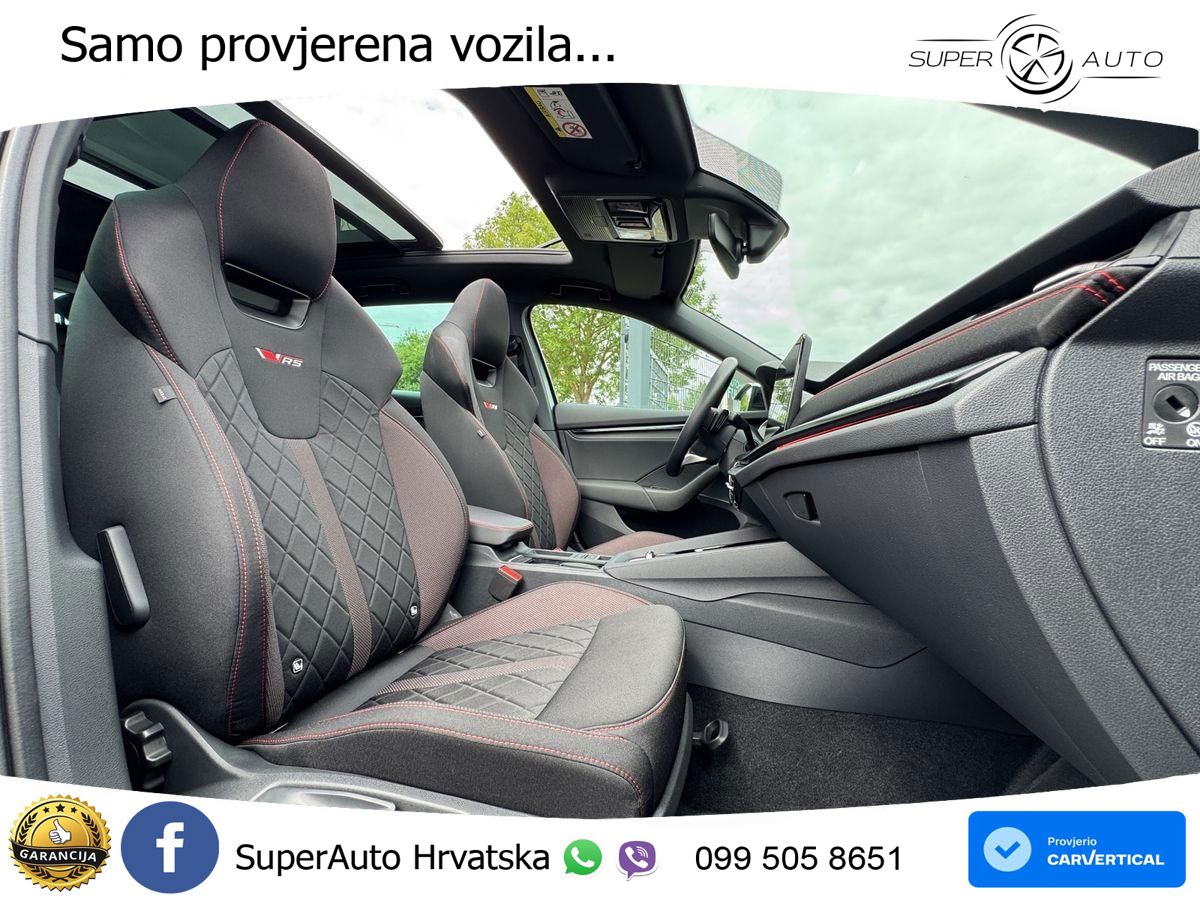 Škoda Octavia Combi RS 2.0 TSI (265 KS) DSG LED+GR SJED+ACC