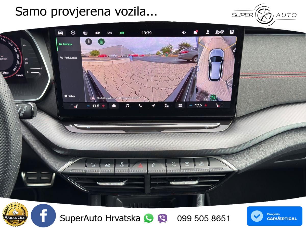 Škoda Octavia Combi RS 2.0 TSI (265 KS) DSG LED+GR SJED+ACC