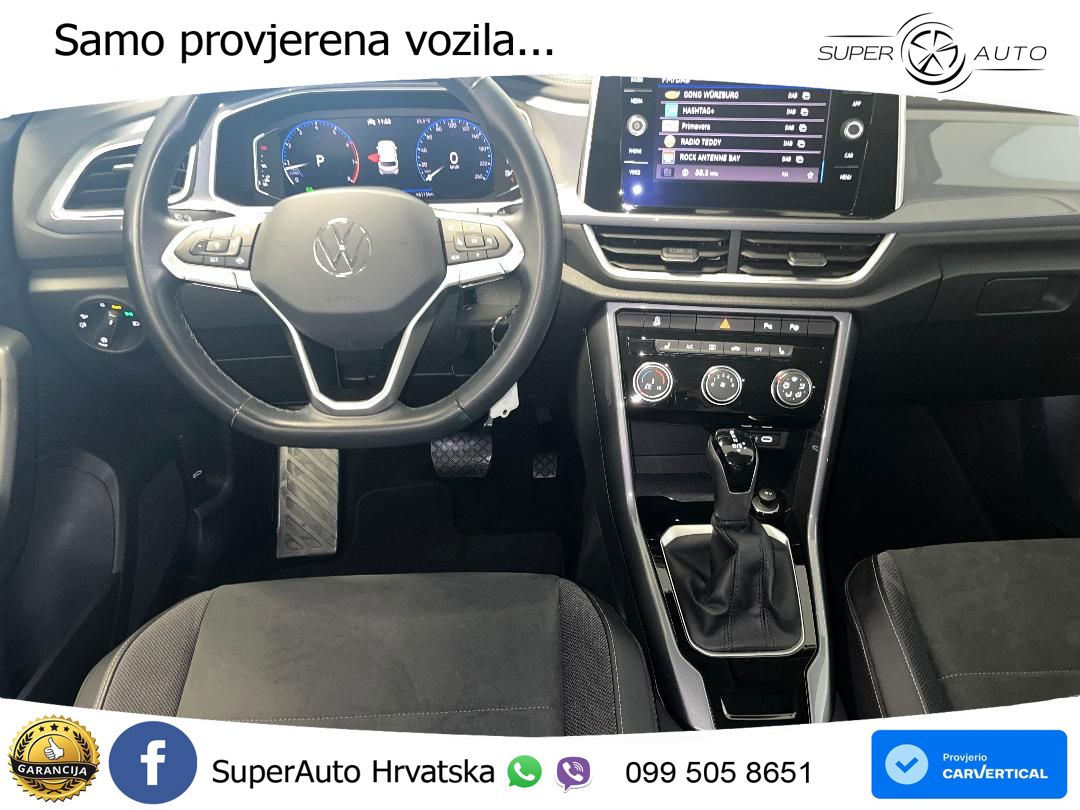 Volkswagen T-Roc 1.5 TSI (150 KS) DSG LED+GR SJED+ACC