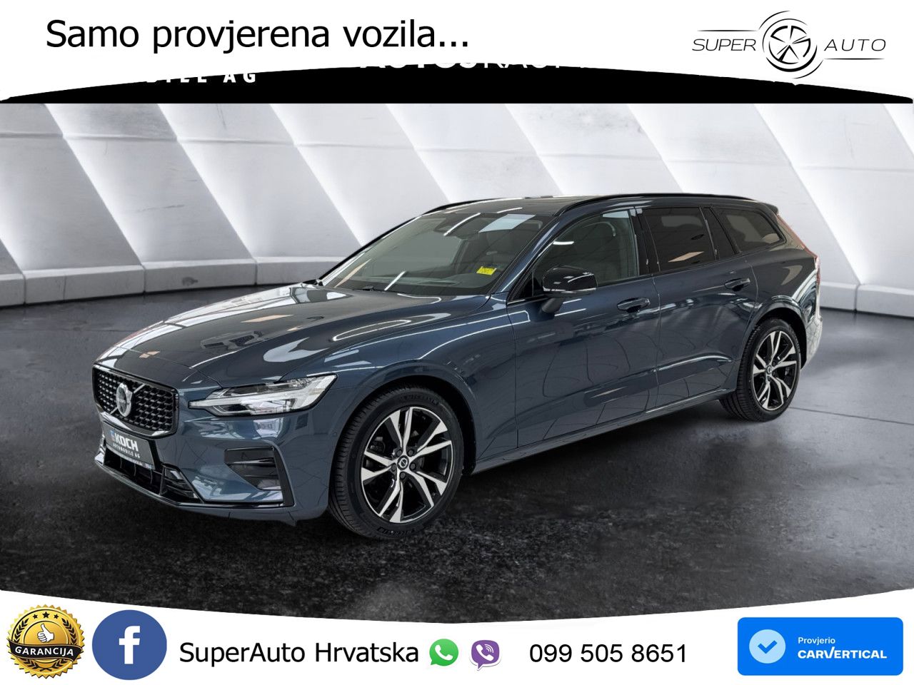 Volvo V60 2.0 B4 Benzin DCT ACC+HEAD+4xGR SJED+360+PANO