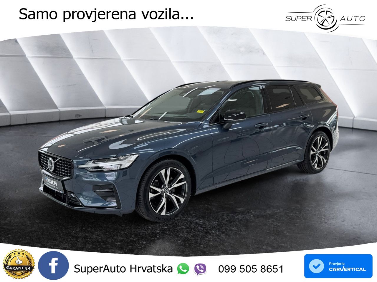 Volvo V60 2.0 B4 Benzin DCT ACC+HEAD+4xGR SJED+360+PANO
