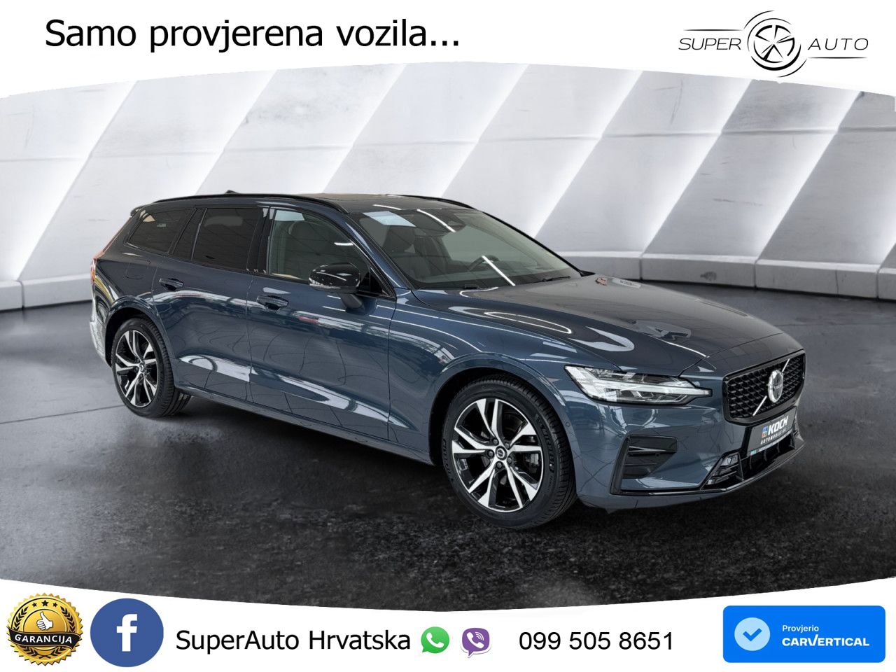 Volvo V60 2.0 B4 Benzin DCT ACC+HEAD+4xGR SJED+360+PANO
