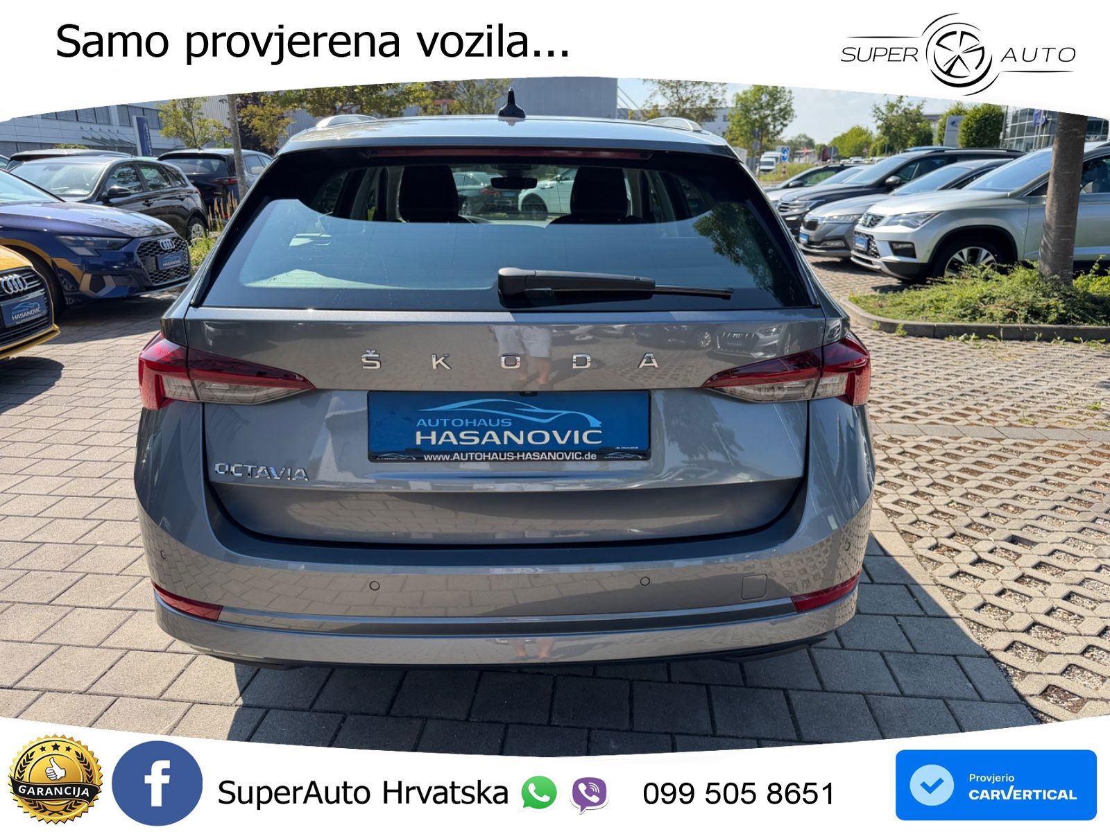 Škoda Octavia Combi 2.0 TDI (150 KS) DSG LED+GR SJED+ACC