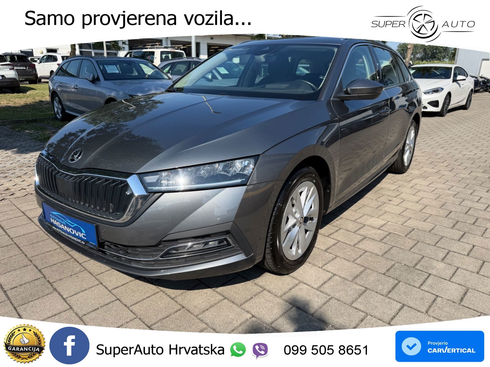 Škoda Octavia Combi 2.0 TDI (150 KS) DSG LED+GR SJED+ACC