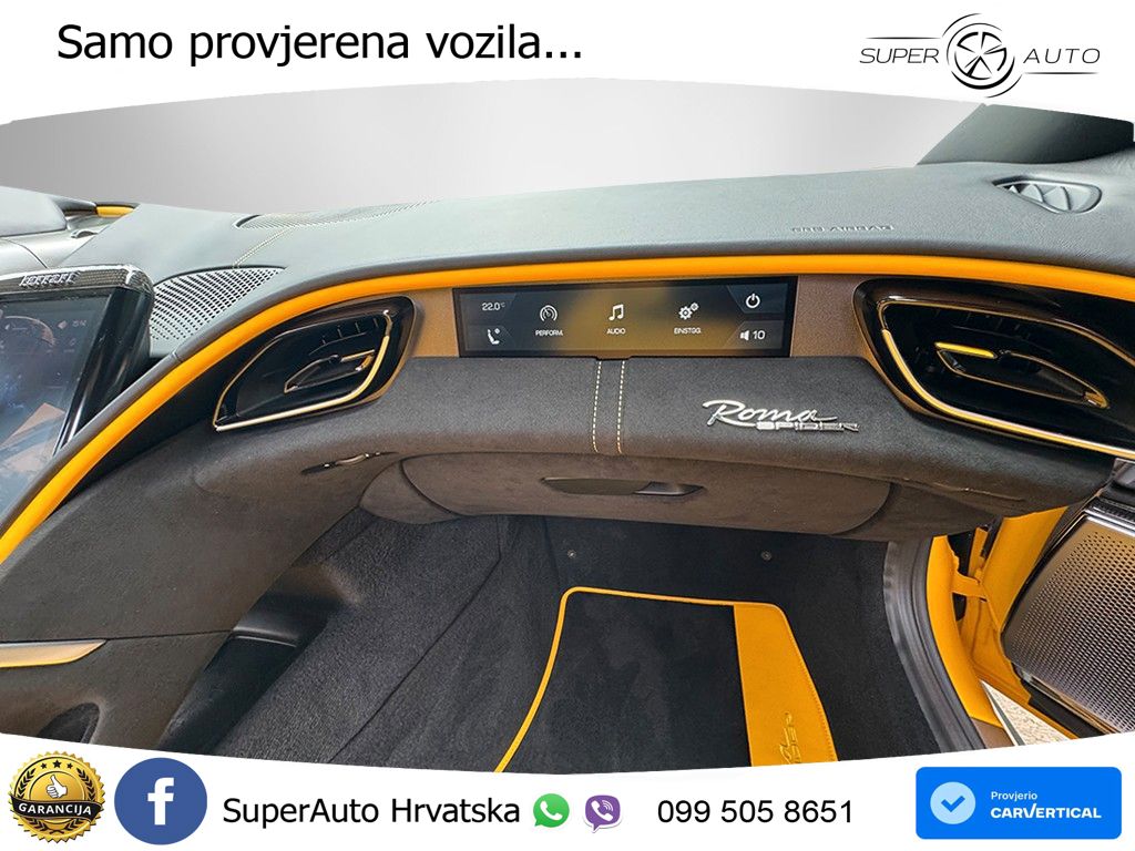 Ferrari Roma Spider 3.9 V8 (620 KS) F1 DCT LED+GR SJED+ACC