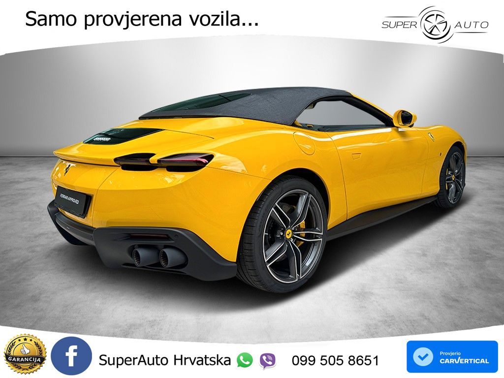 Ferrari Roma Spider 3.9 V8 (620 KS) F1 DCT LED+GR SJED+ACC