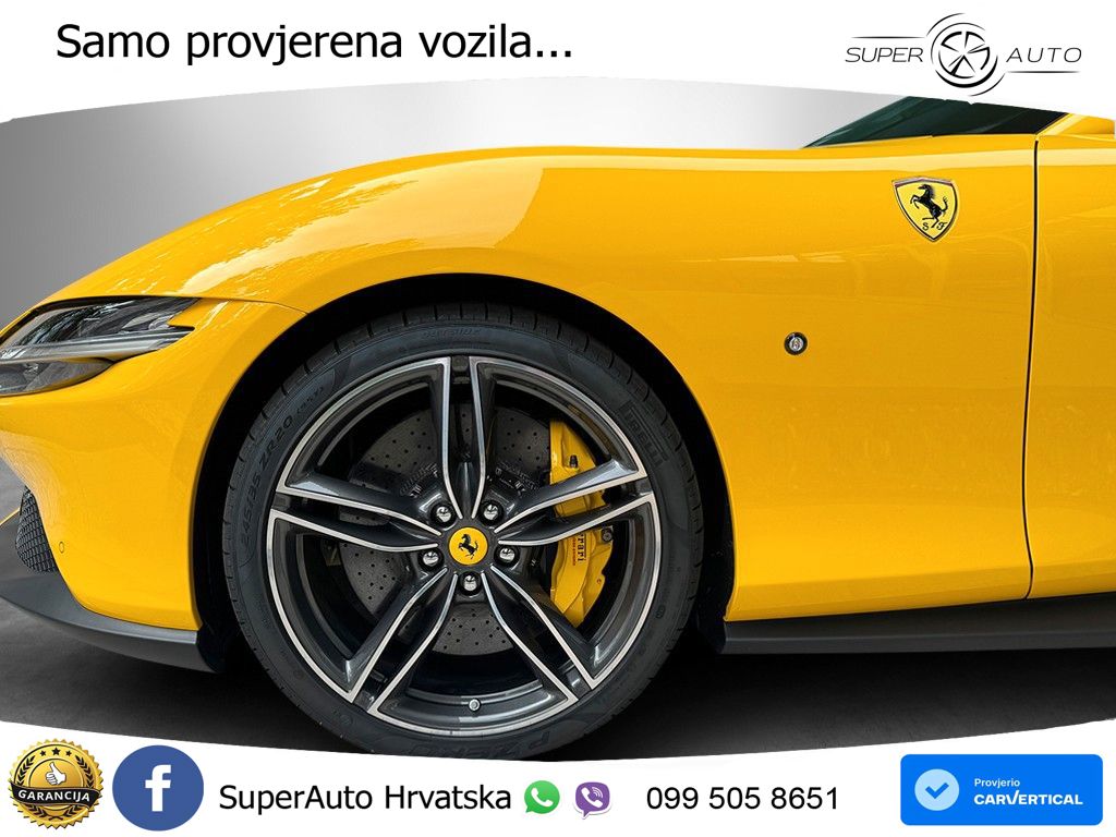 Ferrari Roma Spider 3.9 V8 (620 KS) F1 DCT LED+GR SJED+ACC