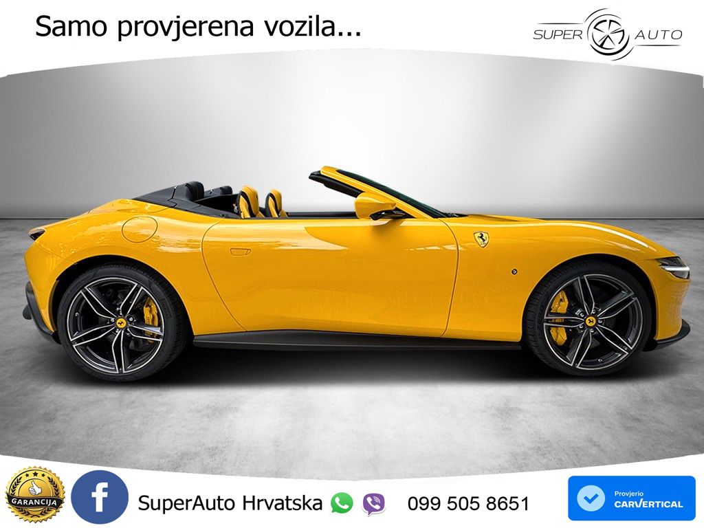 Ferrari Roma Spider 3.9 V8 (620 KS) F1 DCT LED+GR SJED+ACC