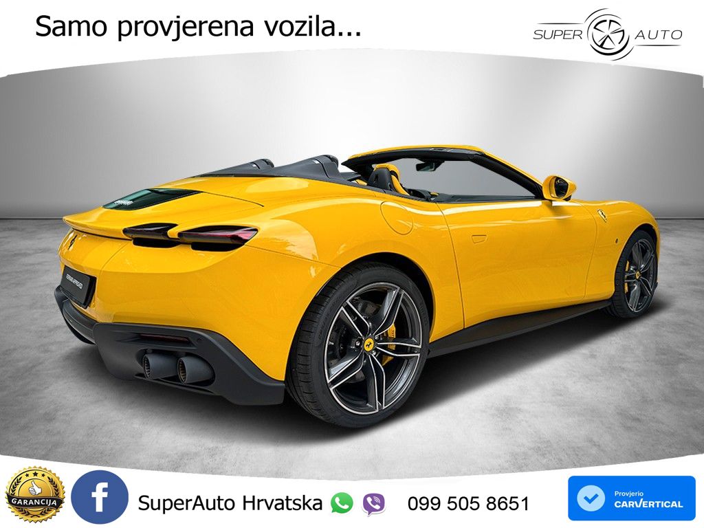 Ferrari Roma Spider 3.9 V8 (620 KS) F1 DCT LED+GR SJED+ACC