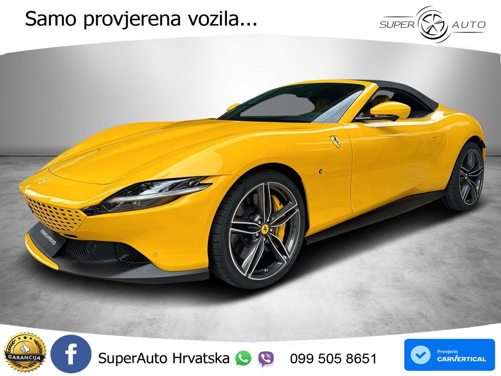 Ferrari Roma Spider 3.9 V8 (620 KS) F1 DCT LED+GR SJED+ACC
