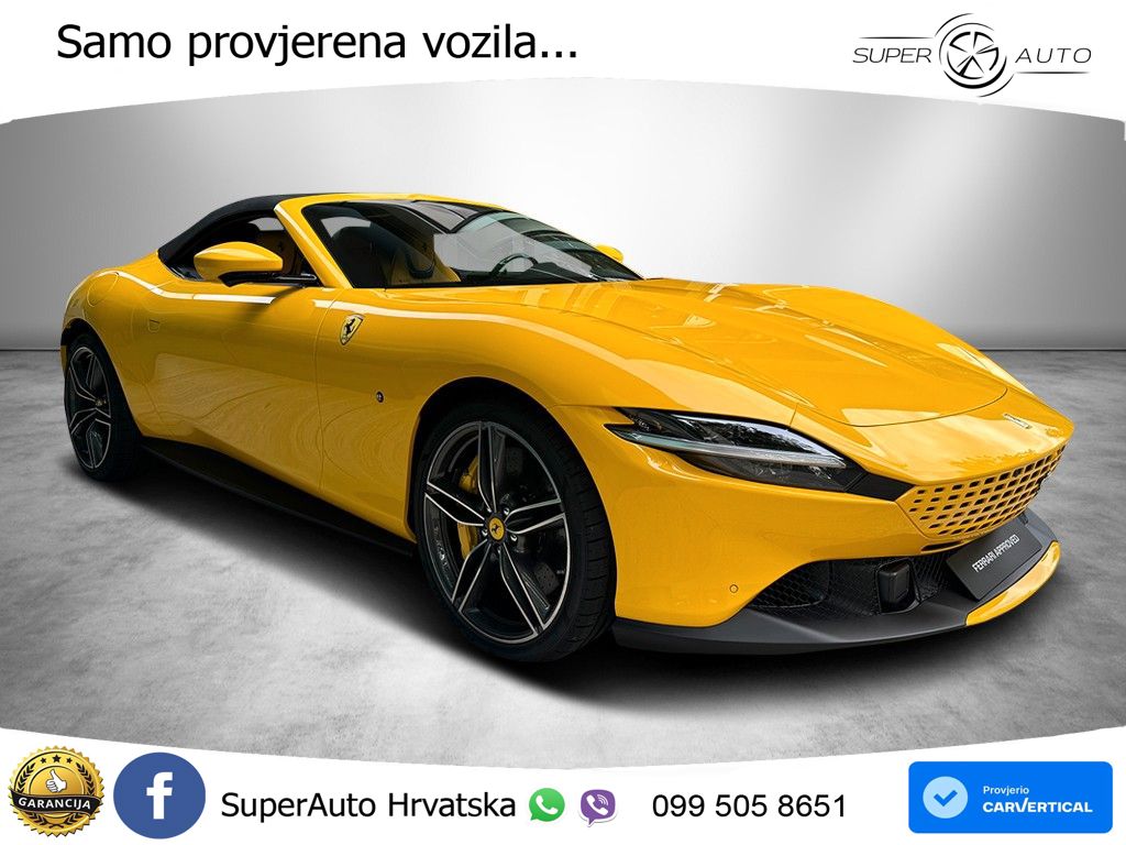 Ferrari Roma Spider 3.9 V8 (620 KS) F1 DCT LED+GR SJED+ACC