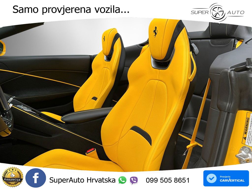 Ferrari Roma Spider 3.9 V8 (620 KS) F1 DCT LED+GR SJED+ACC