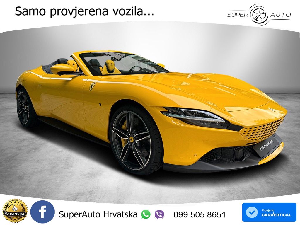 Ferrari Roma Spider 3.9 V8 (620 KS) F1 DCT LED+GR SJED+ACC