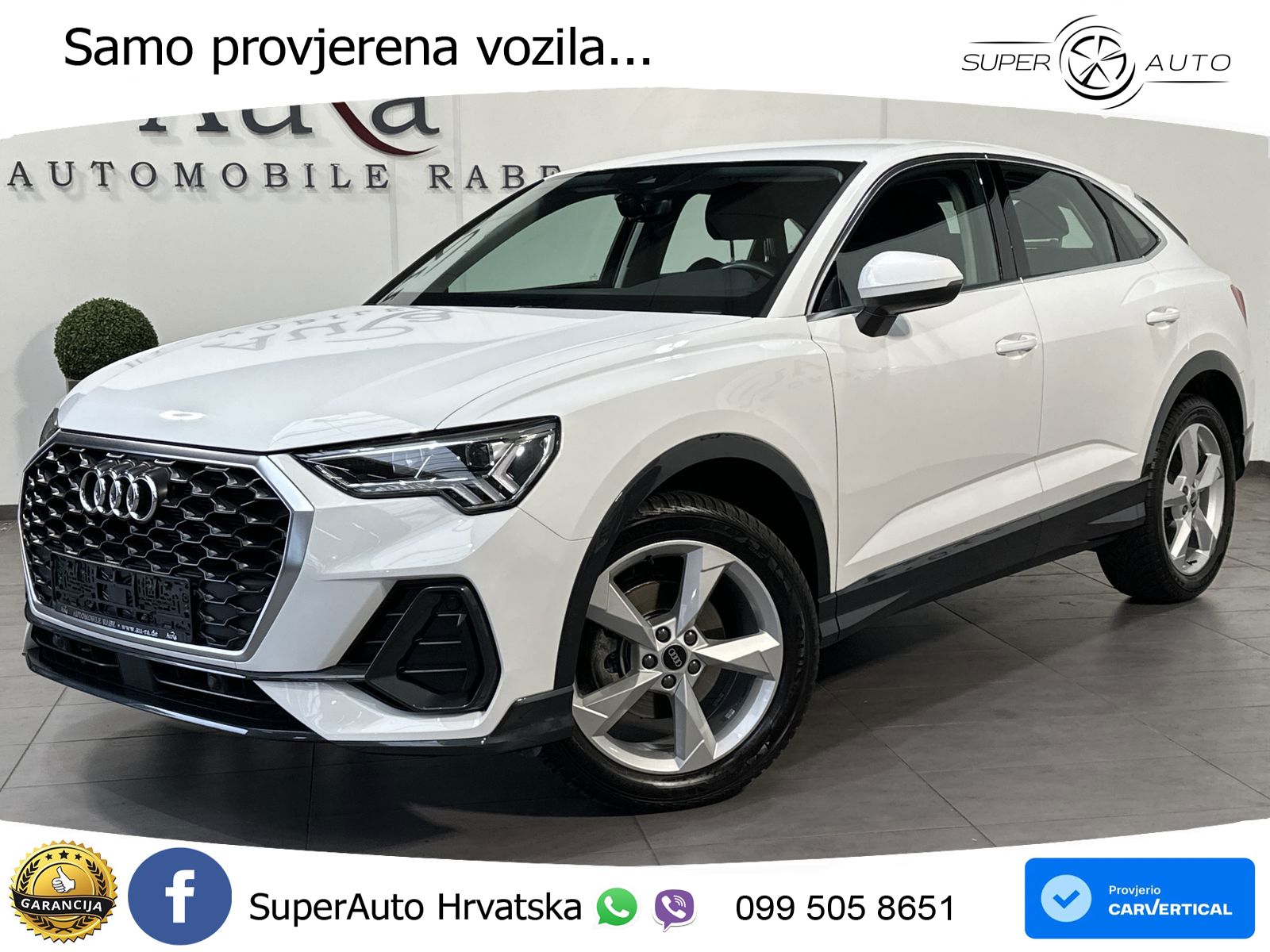 Audi Q3 II Sportback 35 TFSI (150 KS) S tronic LED+GR SJED+ACC