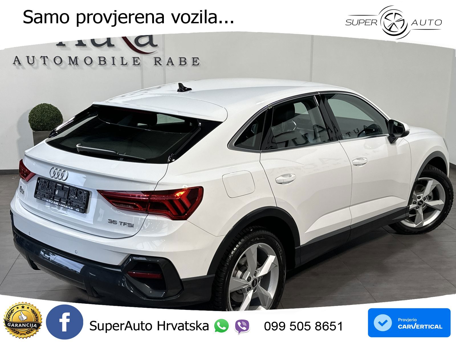 Audi Q3 II Sportback 35 TFSI (150 KS) S tronic LED+GR SJED+ACC