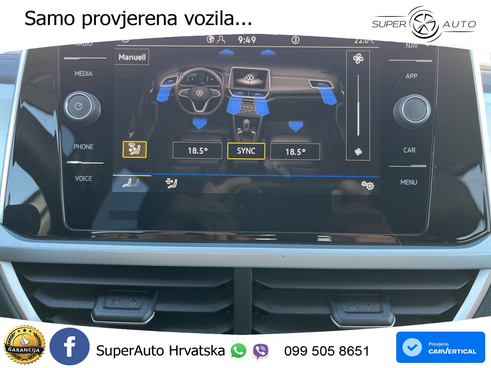 Volkswagen T-Roc I 2.0 TDI (150 KS) DSG LED+GR SJED+ACC
