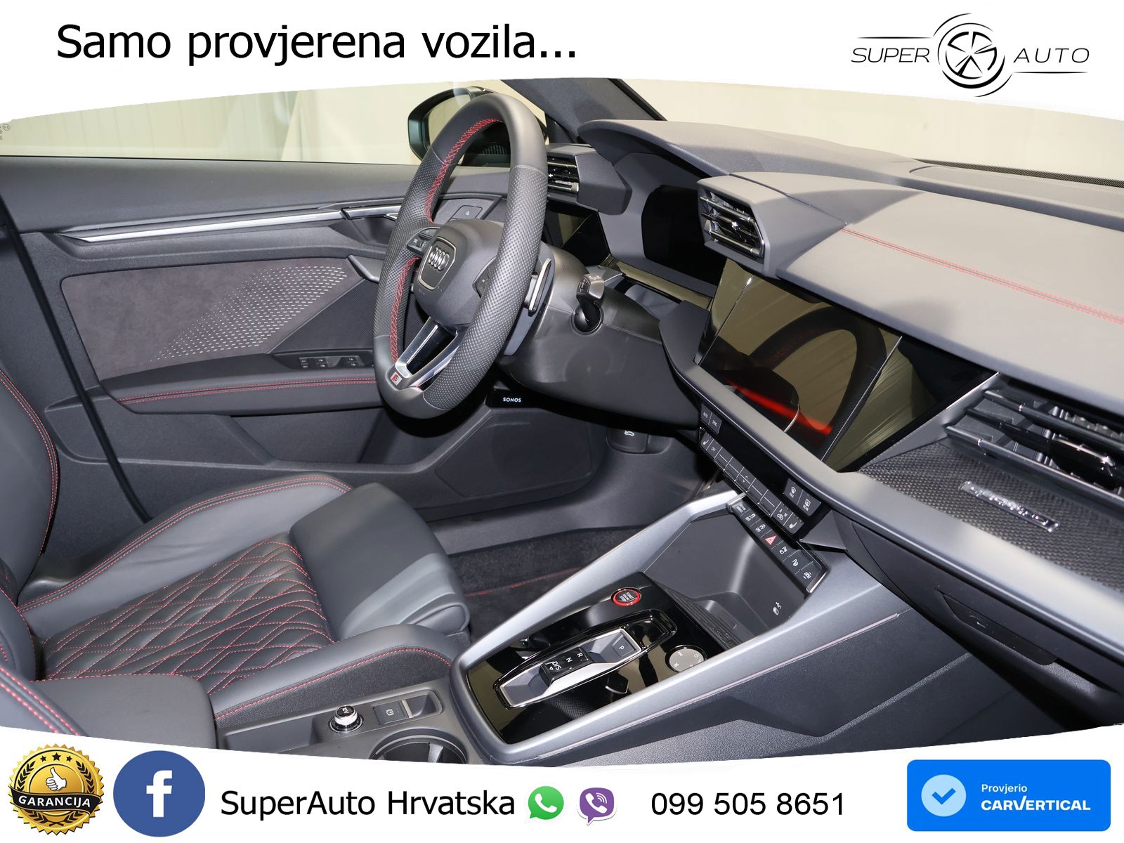 Audi S3 2.0 TFSI (333 KS) quattro S tronic MATRIX+GR SJED+KAM