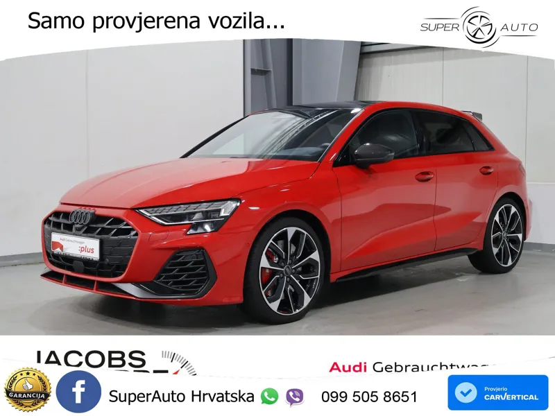 Audi S3 2.0 TFSI (333 KS) quattro S tronic MATRIX+GR SJED+KAM