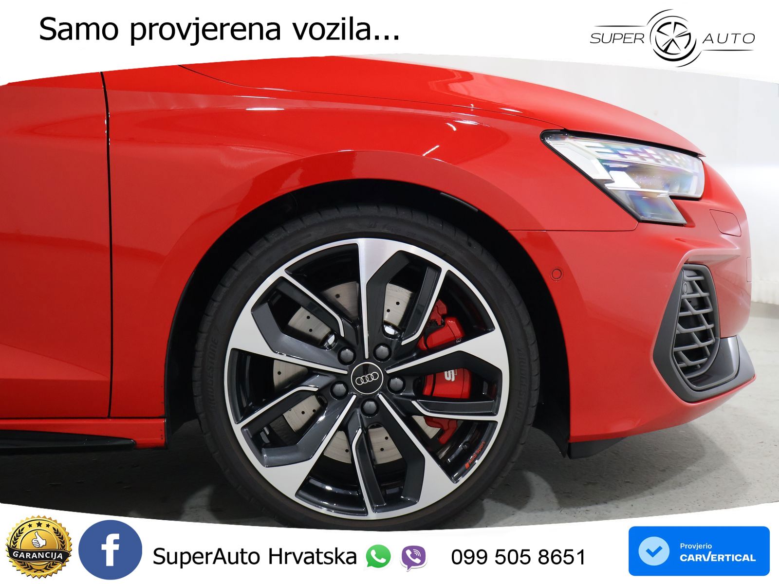 Audi S3 2.0 TFSI (333 KS) quattro S tronic MATRIX+GR SJED+KAM