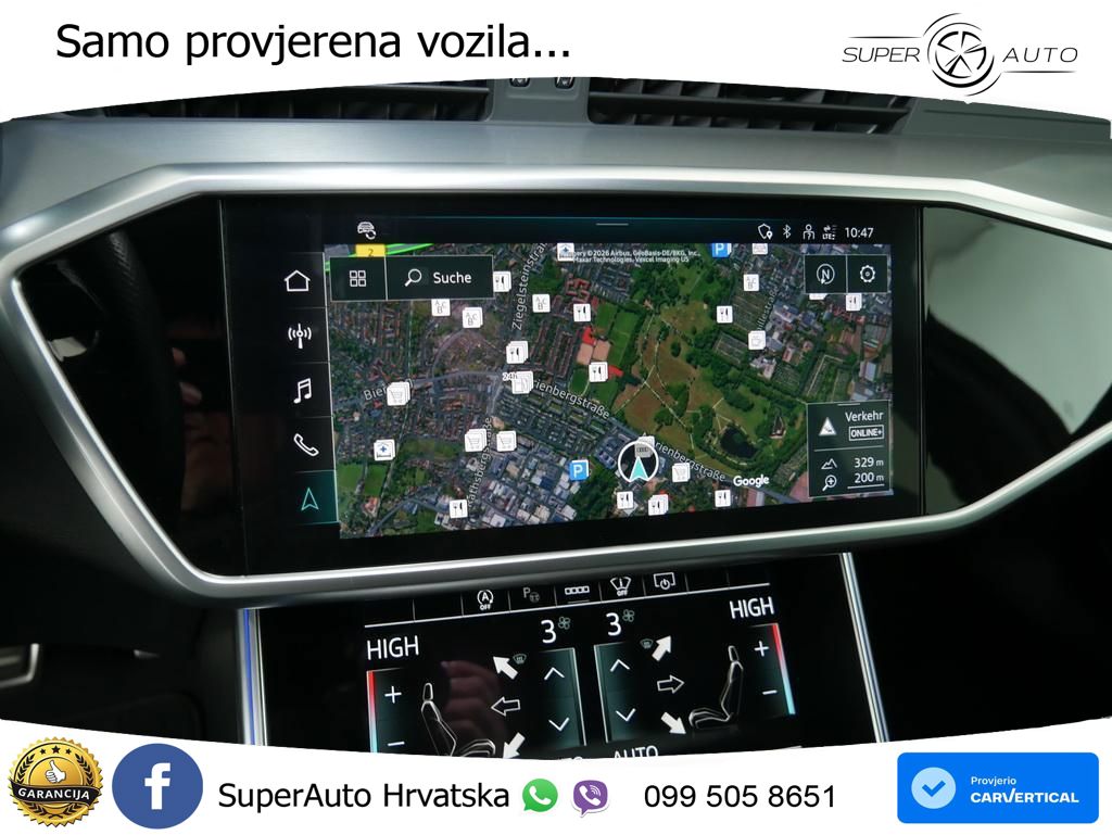 Audi RS6 Avant 4.0 TFSI V8 (600 KS) quattro Tiptronic Kuka ZRAČNI+ACC+4xGR SJED+360