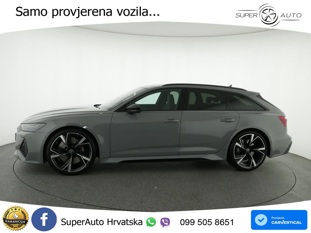 Audi RS6 Avant 4.0 TFSI V8 (600 KS) quattro Tiptronic Kuka ZRAČNI+ACC+4xGR SJED+360