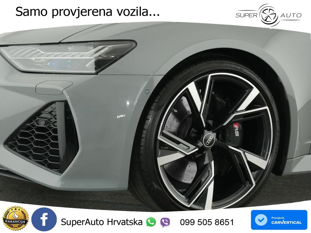 Audi RS6 Avant 4.0 TFSI V8 (600 KS) quattro Tiptronic Kuka ZRAČNI+ACC+4xGR SJED+360