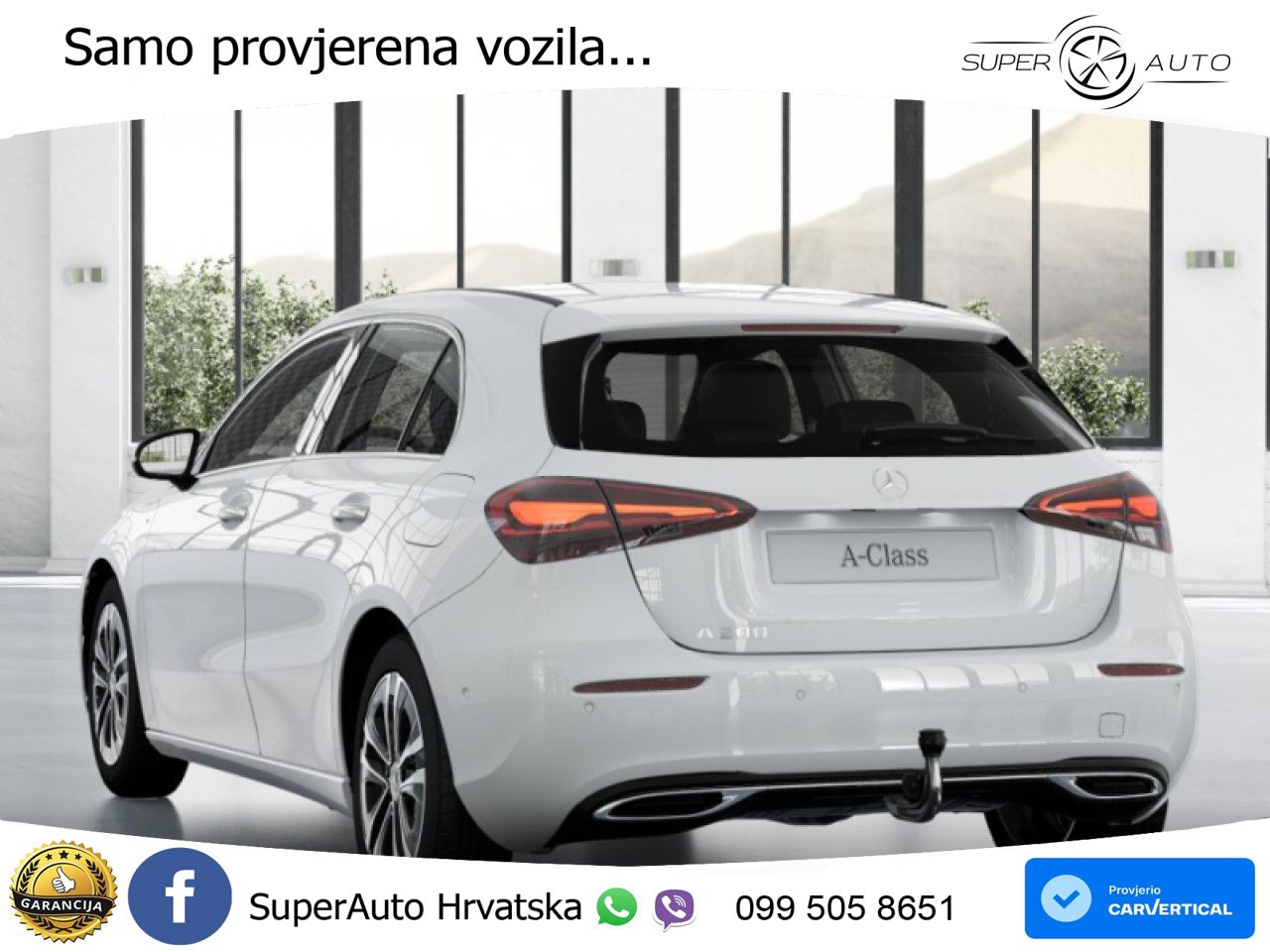 Mercedes-Benz A 200 7G-DCT LED+GR SJED+ACC