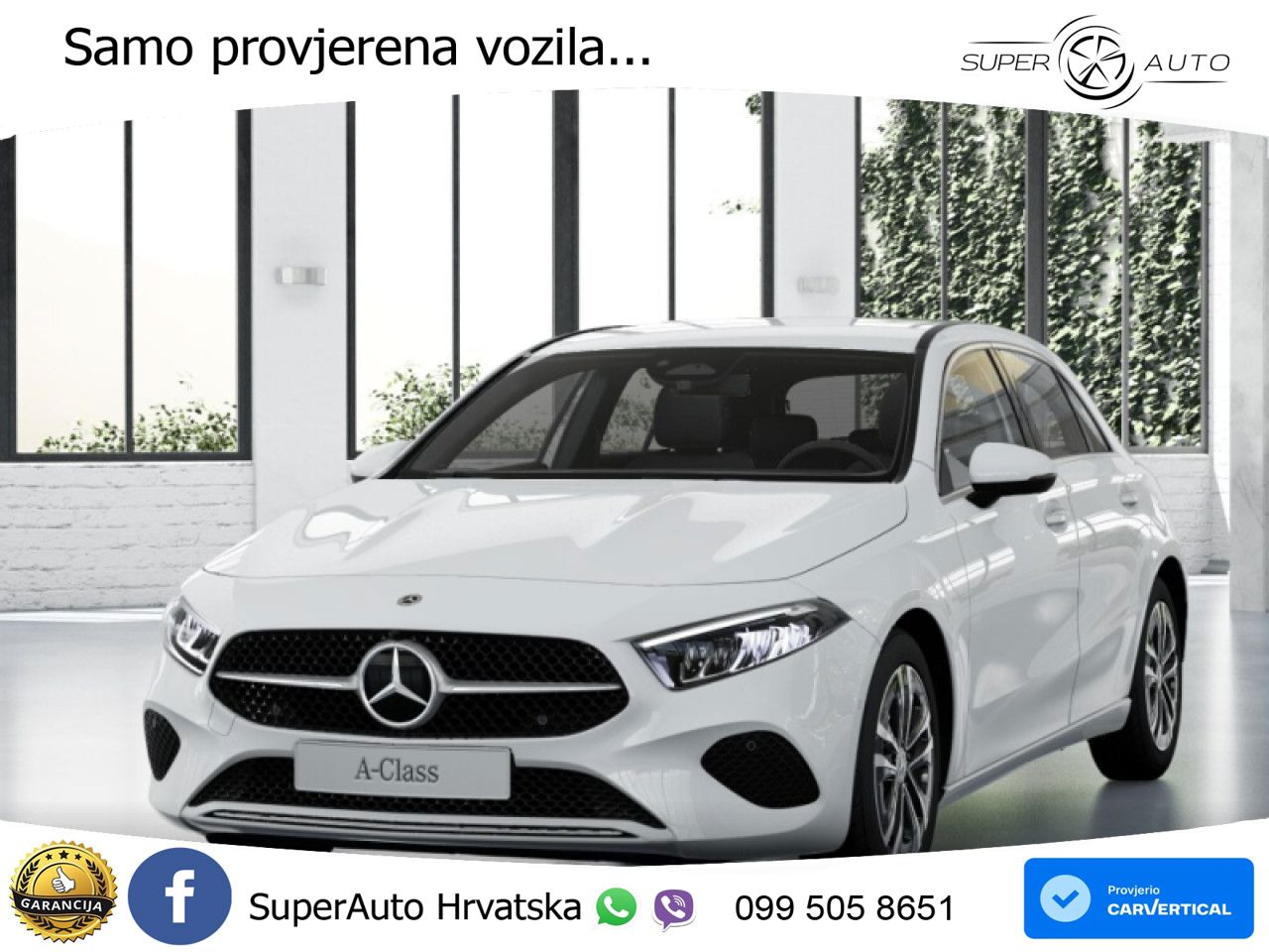 Mercedes-Benz A 200 7G-DCT LED+GR SJED+ACC