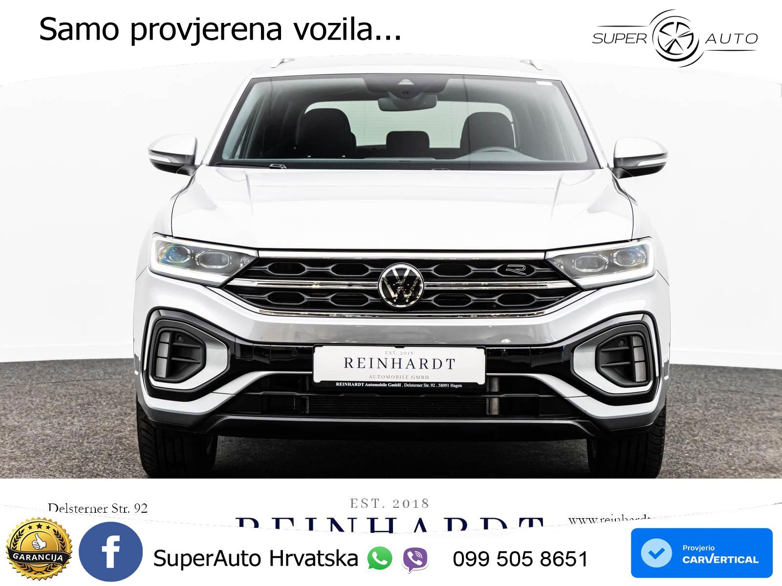 Volkswagen T-Roc 1.5 TSI (150 KS) DSG R-Line LED+GR SJED+ACC