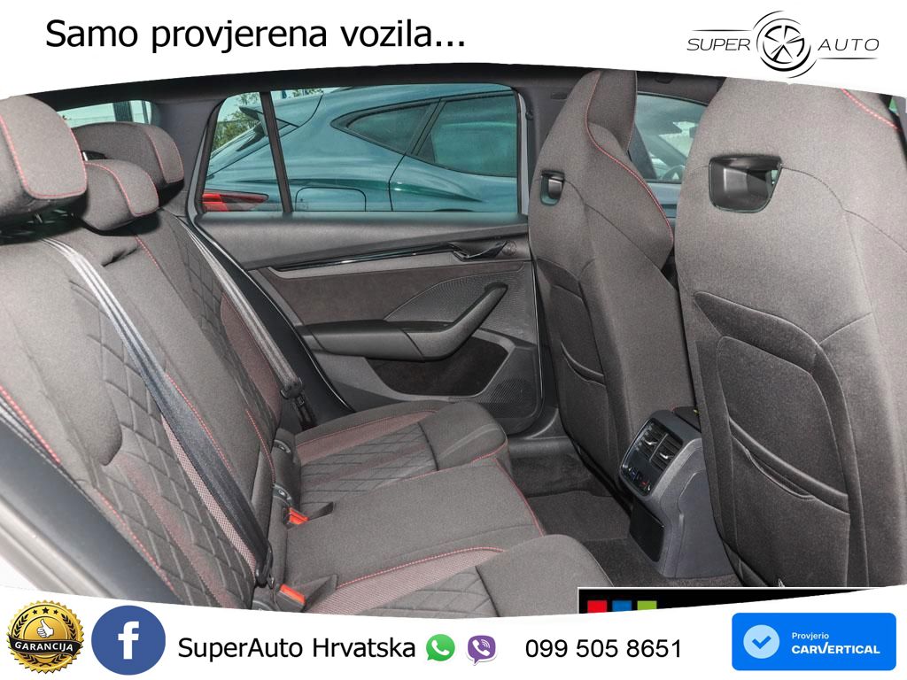 Škoda Octavia Combi RS 2.0 TDI (200 KS) DSG LED+GR SJED+ACC
