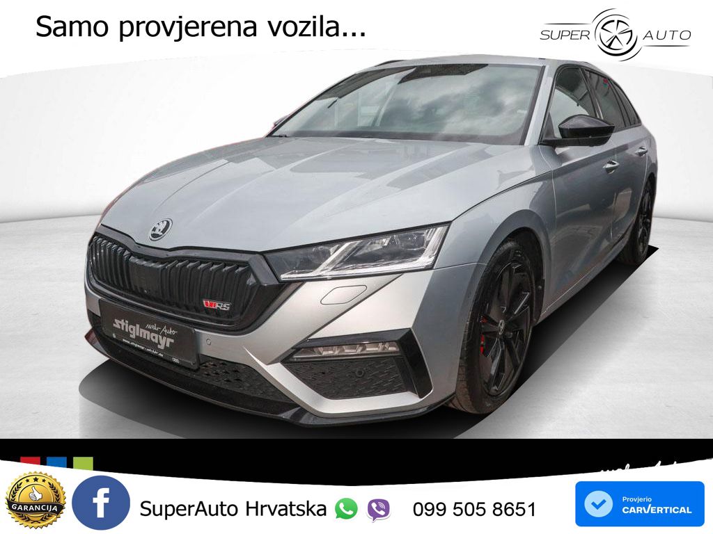 Škoda Octavia Combi RS 2.0 TDI (200 KS) DSG LED+GR SJED+ACC