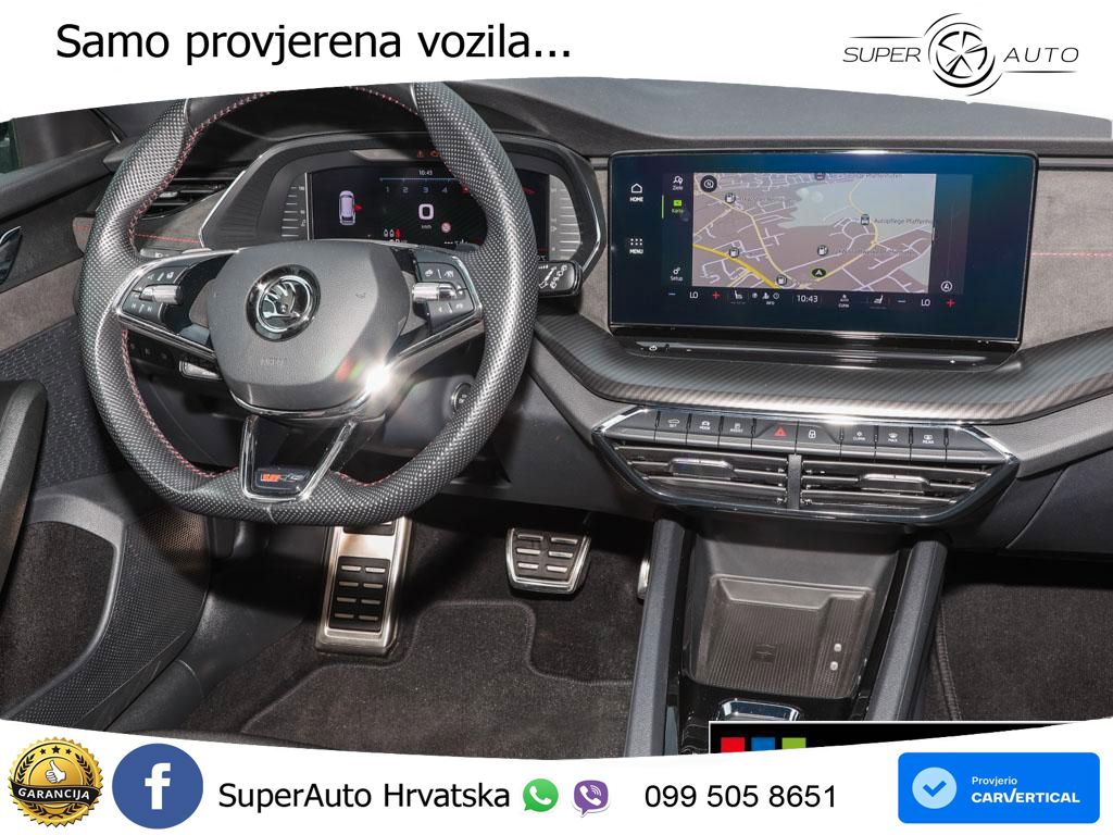 Škoda Octavia Combi RS 2.0 TDI (200 KS) DSG LED+GR SJED+ACC
